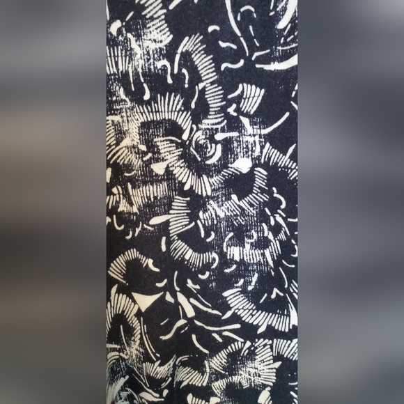 Athleta Santorini Dress V Neck Navy & White Print Midi Stretchy Dress Size Small - Picture 5 of 8